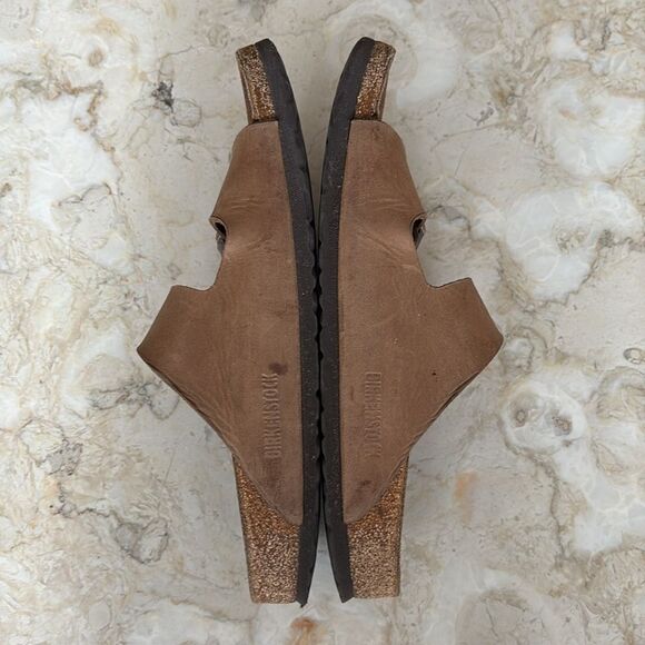 Birkenstock Oiled Leather Arizona Unisex Sandals - Picture 11 of 14